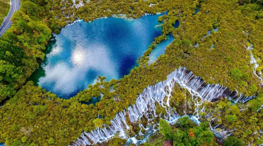 打卡九寨溝，諾日朗瀑布之行